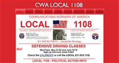 Desktop Screenshot of cwa1108.org